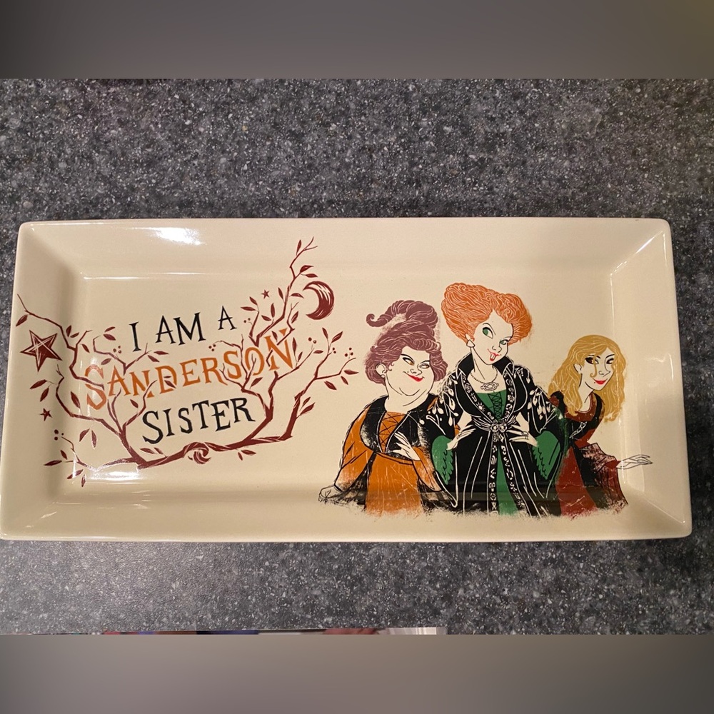 Sanderson Sister Plate